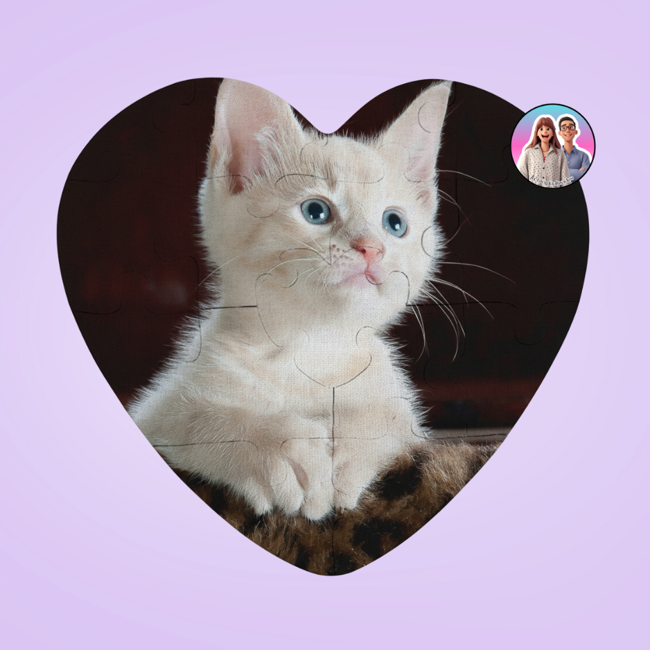 Puzzle de Cortiça Coração - Image 2